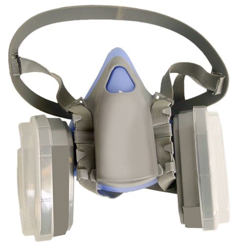 Dual respirator filter mask ROK