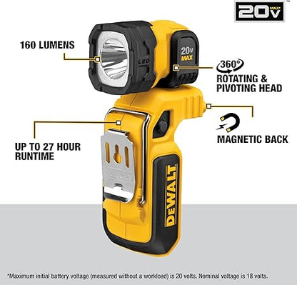 DEWALT LED WORKLIGHT 20V